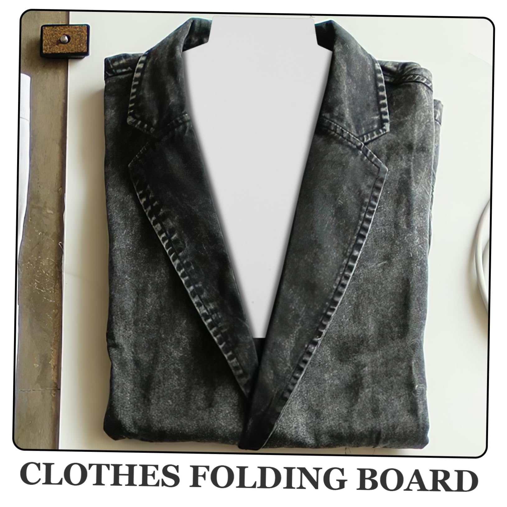 ULDIGI T-Shirt Folding Board 20 Sheets Cardboard Liner Easy to Store Folding Clothes Hanger Saves Space