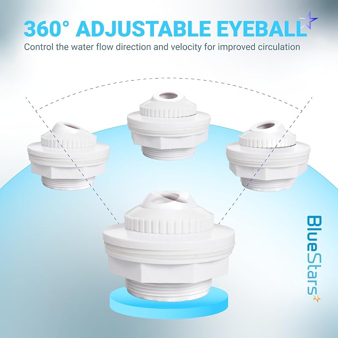Conjunto de accesorios para piscina en paquete de 2 unidades miniatura 6