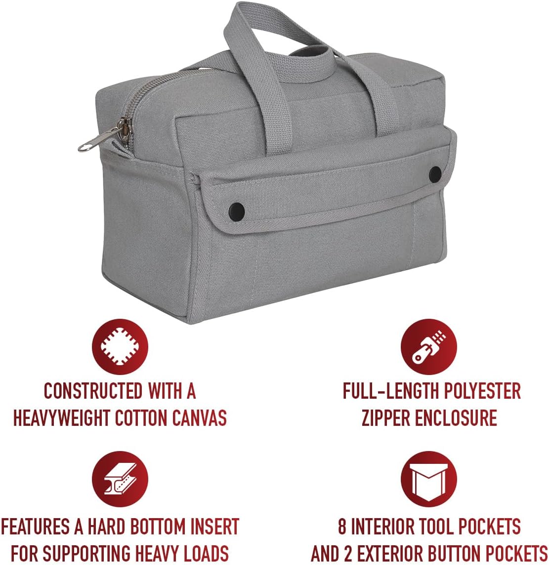 Rothco Mechanic's Tool Bag - Heavy-Duty Organization for Gear and Equipment
