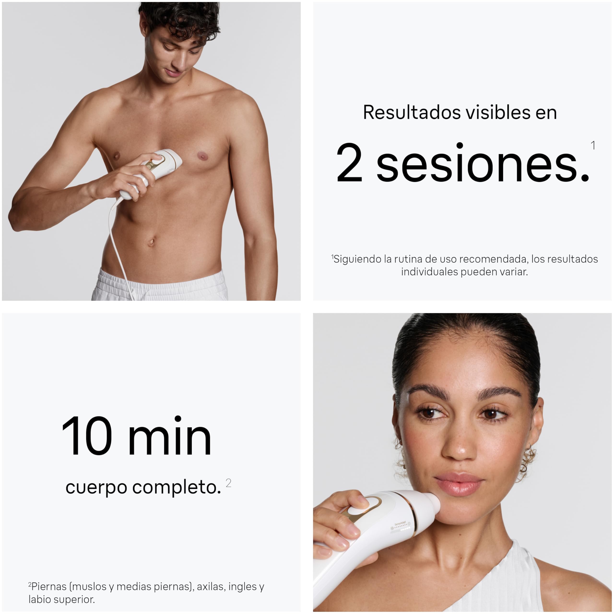 Braun Depiladora Luz Pulsada Silk·expert Pro 5, IPL, Depiladora Laser Con Accesorios, Incluye Cabezal De Precisión, Depilación Láser En Casa Para Cara Y Cuerpo, Reducción Permanente Del Vello, PL5321