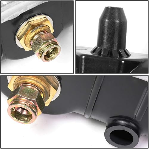 Miniatura 4 de DNA Motoring OEM-RA-2707 Radiador de refrigeración de aluminio de 1 fila estilo OE compatible con 06-08 Isuzu i-280 i-290, 04-12 ColoradoCanyon AT,