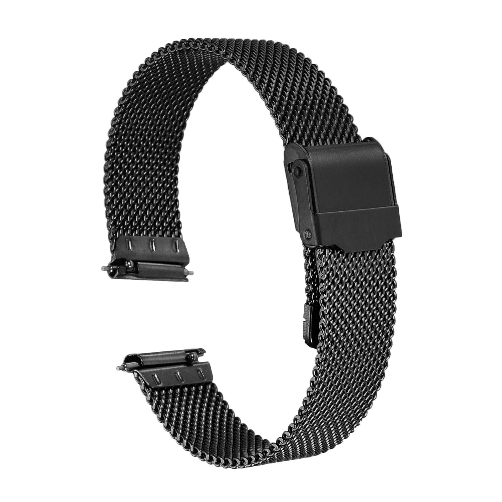 QUARKZMAN Horlogeband van 316L roestvrij staal, 21 mm, met