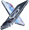 magsafe Case compatible with URUCHI iPhone 17 Pro Max, Magnetic Transparent Case, Yellowless Mica PC Feature Cover, Shockproof Transparent Crystal Cover
