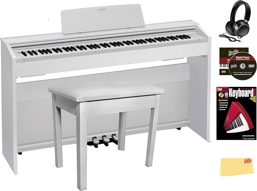 Amazon.com: Casio Privia PX-870 Digital Piano - White Bundle with