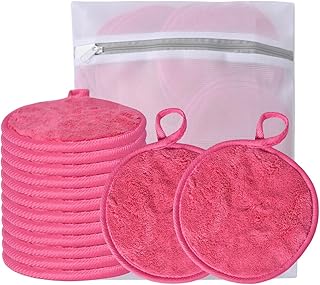 Almohadillas desmaquillantes grandes reutiliz...