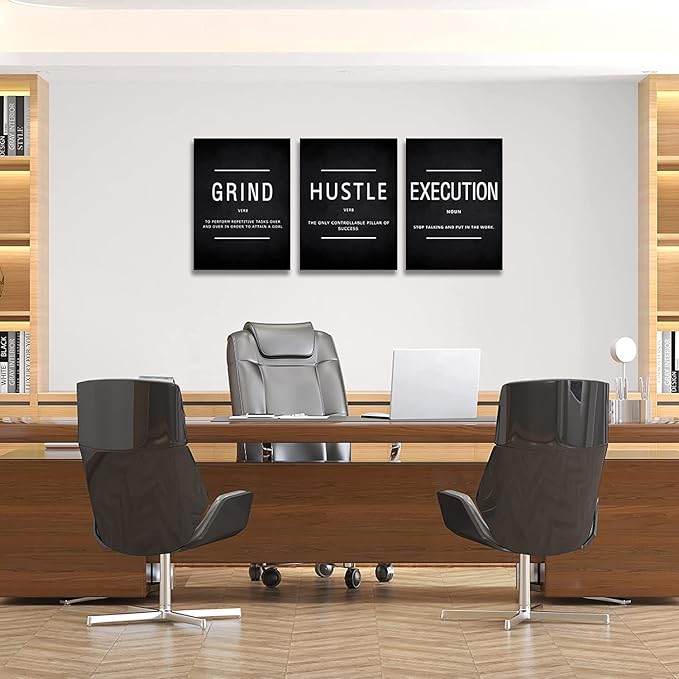 Cuadro Motivacional en Lienzo KAWAHONE 12x16in 3 Piezas miniatura 6