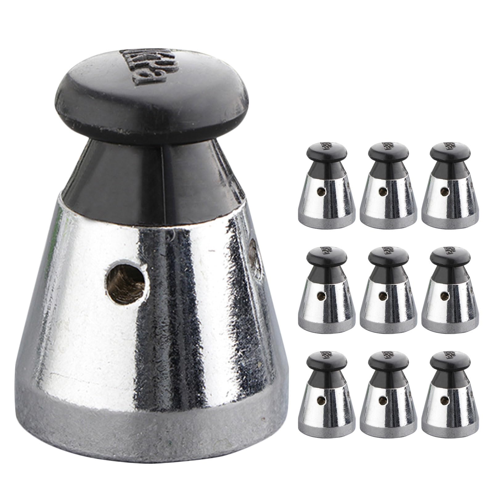 Lot de 10 Soupapes de Sécurité Universelles en Acier Inoxydable pour Autocuiseur, Vanne de Régulation de Pression 80 Kpa, Pièce de Rechange Résistante Haute Température,