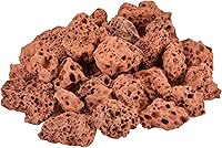 Vista 11 de Mr. Fireglass Roca de Lava Natural, 0.4"- 0.8" Roca de Lava Volcánica Pequeña para Fogatas de Interior y Exterior, Chimeneas, Cuencos de Fuego