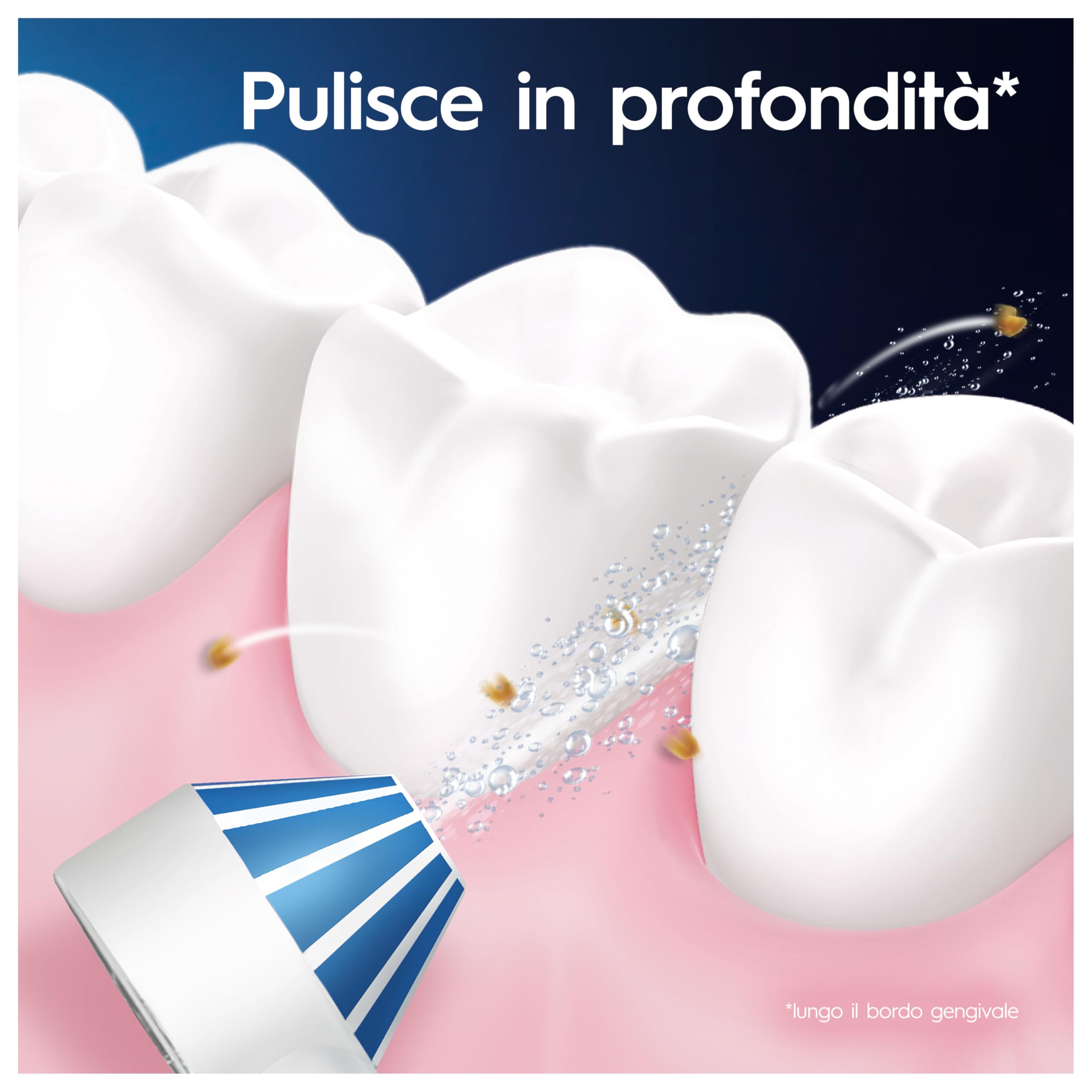 Oral-B Idropulsore con 1 Beccuccio Oxyjet, 1 Beccuccio Con Getto D’acqua, 1 Spazzolino Elettrico IO4, 2 Testine Di Ricambio. 1 Idropulsore