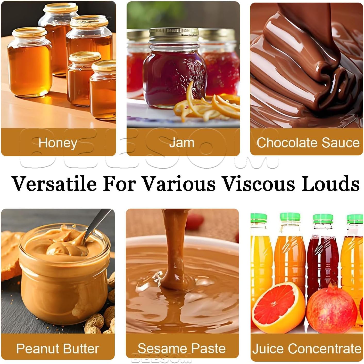 Viscous Liquid Pump,10l/Min Liquid Honey Transfer Pump Paste Pump,Electric Honey Dispenser,Bi Directional Liquid Pump,for Filling or Conveying Viscous Liquid