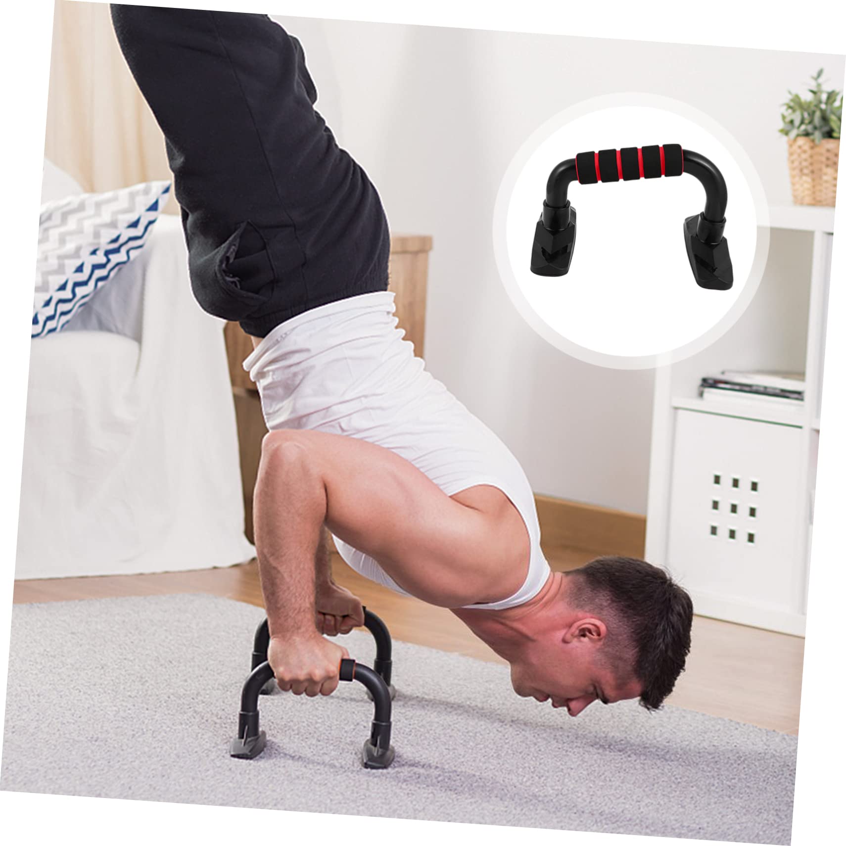 Mipcase Stand Home Fitness Tool Hand Grip Exercise Equipment for Arm Muscle Training