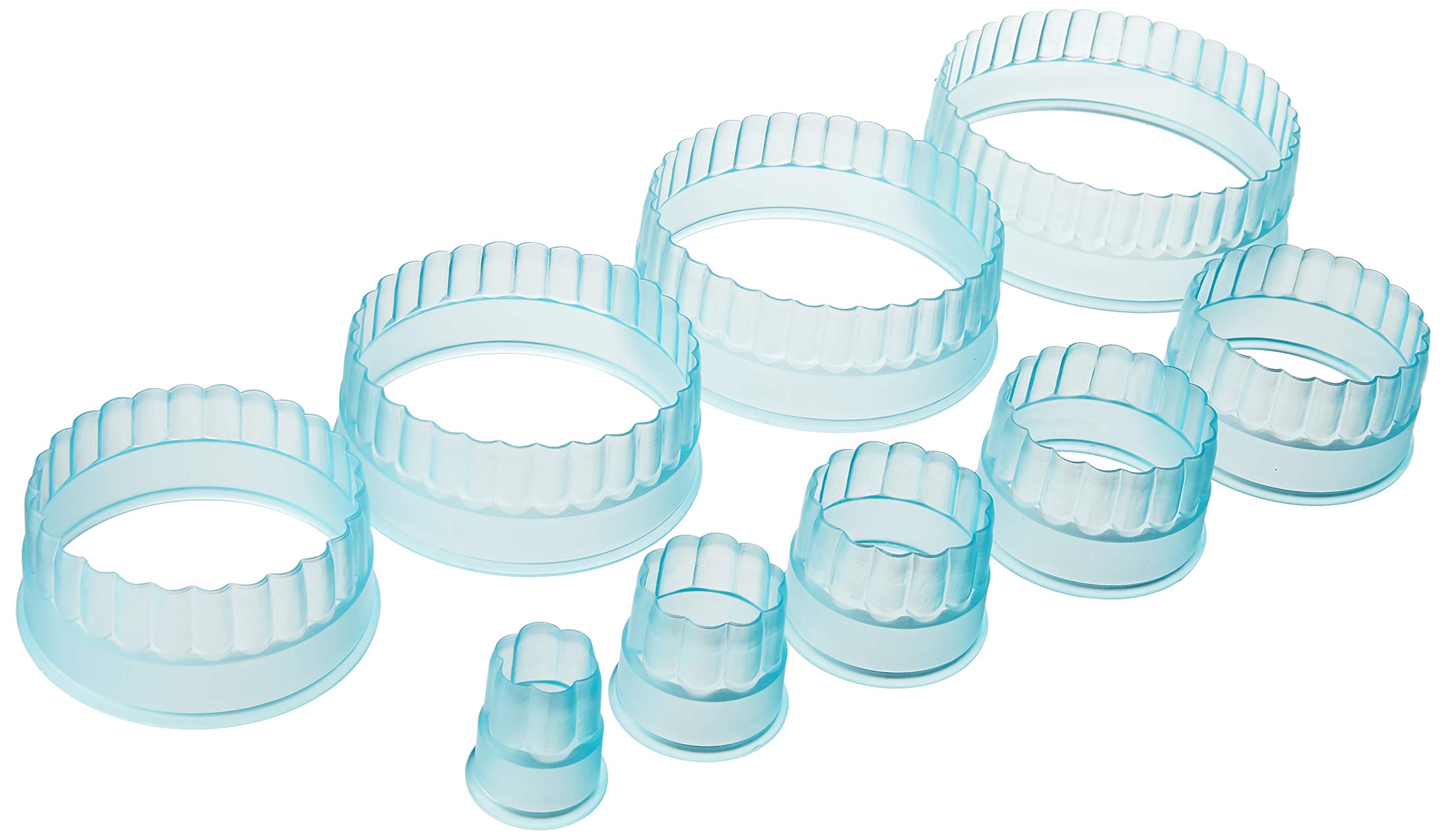 Ateco 5707 Fluted Edge Round Cutter Set