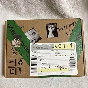 BTS Layover JPOS UMS 当選 V 直筆サイン入りポスター BTS V