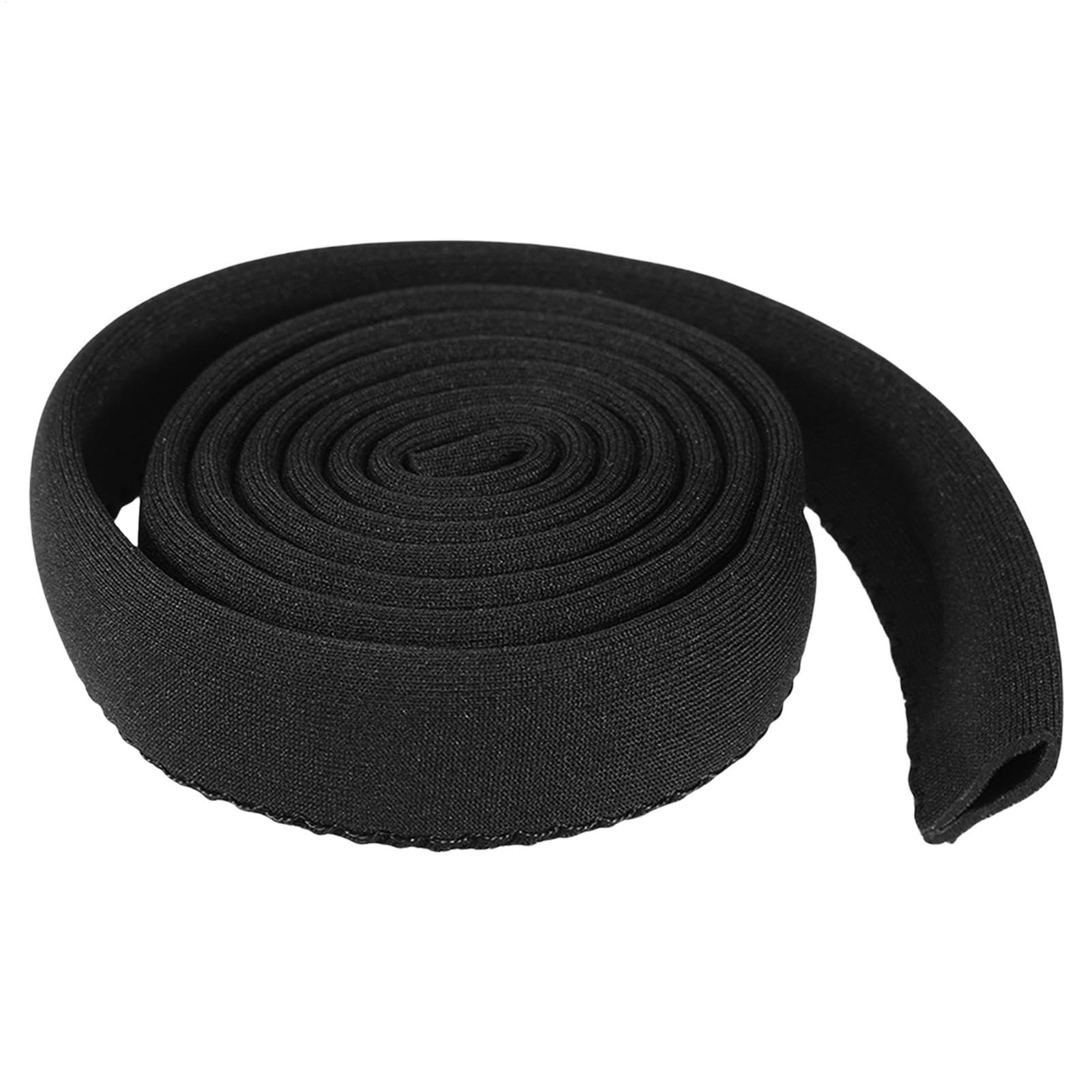 Copertura per tubo, sacca d'acqua isolata, protezione in gomma per tubo di idratazione, scudo resistente alle intemperie, bevanda termica per antigelo e protezione UV, (90 cm, nero) per escursionismo,
