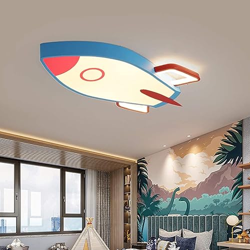 Miniatura 6 de NERDOH Lámpara de techo para niños lámpara de techo LED moderna de 22 W pantalla de acrílico creativa lámpara de araña de iluminación para niños y