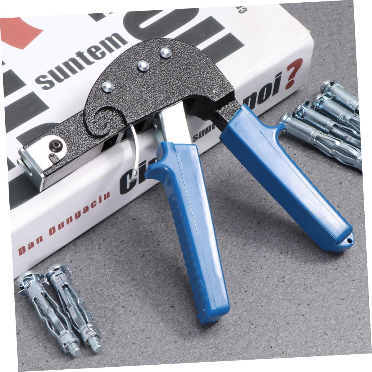 19pcs Anchor Screw Kit Drywall Repair Kit Drywall Anchors Cavity Plasterboard Plug