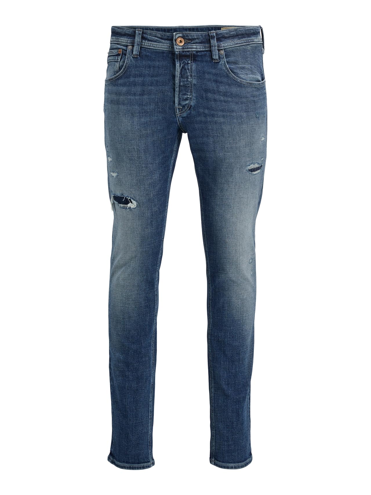 JACK & JONES Jjiglenn Jjcole Ge 972 Sn, Blue Denim, 33 W/36 L
