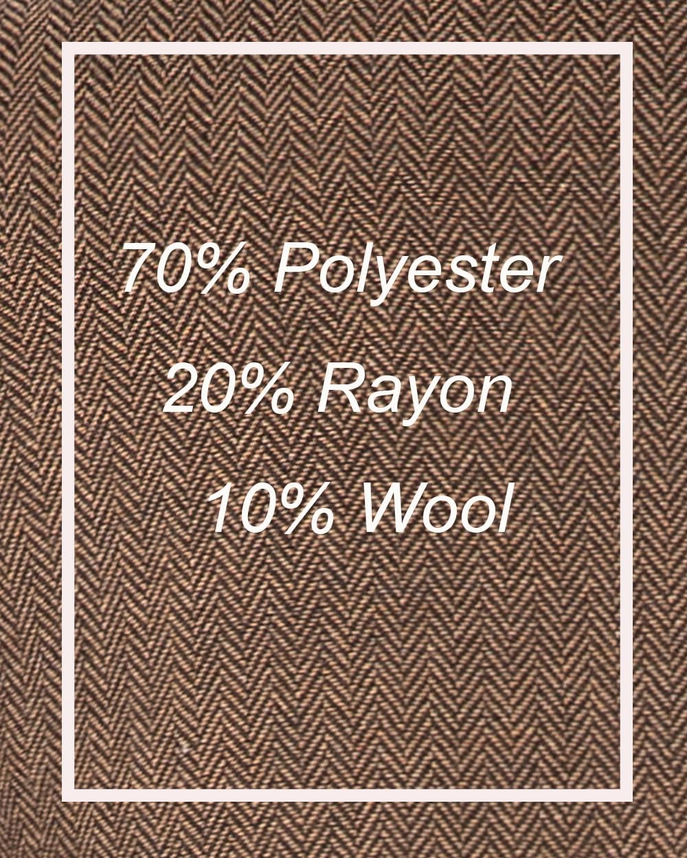 Herringbone Tweed Boys Suit 3 Piece Formal Boy Suits for Kids Slim Fit Tweeds Blazer Vest and Pants Set for Wedding Prom