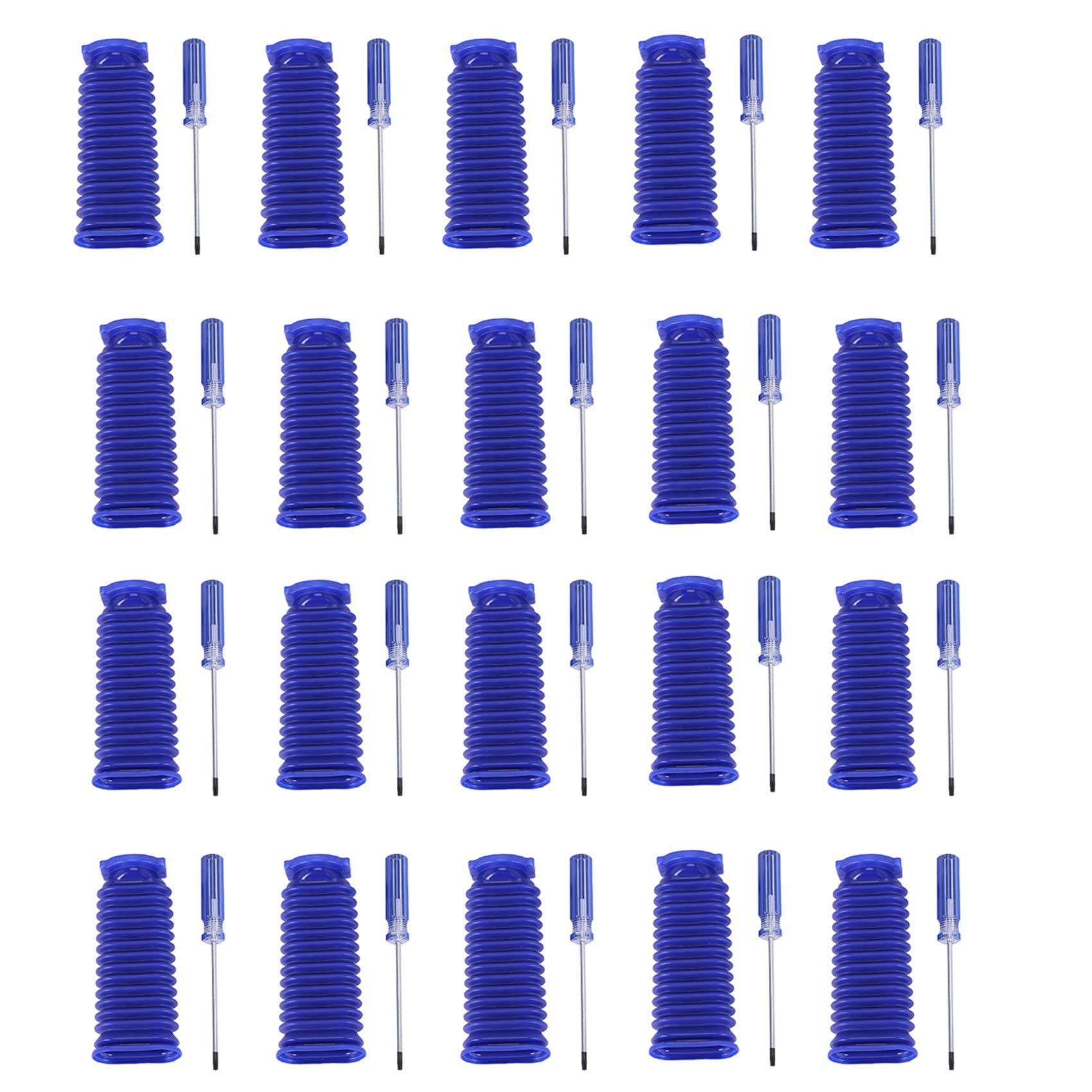 Tuyau bleu et rouleau d'aspiration de rechange pour brosse V8 V10 V11