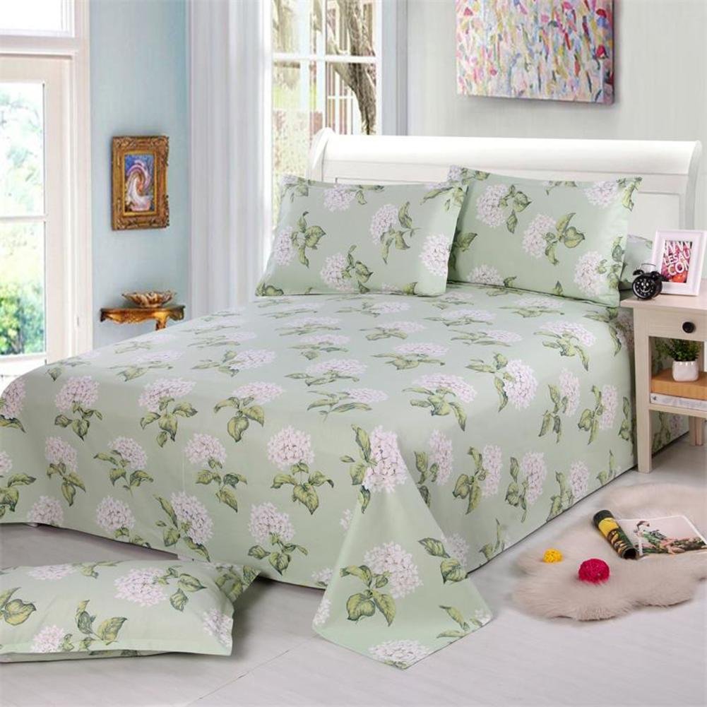 Feuilles de grossiers drap double rembourré pour une chambre parentale cocooning en hiver