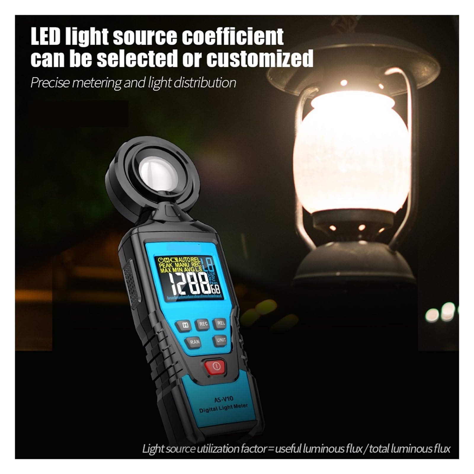 Luxómetro, Medidor De Luz Digital De 200.000 Lux, Fotómetro De Mano, Illuminómetro, Probador Ambiental, Luxómetro, Luminancia, Lux FC, Fotografía