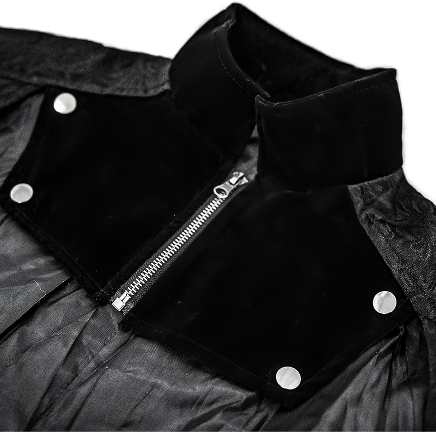 Men's Medieval Renaissance Cloak Victorian Steampunk Gothic Cape Costume - Image 4