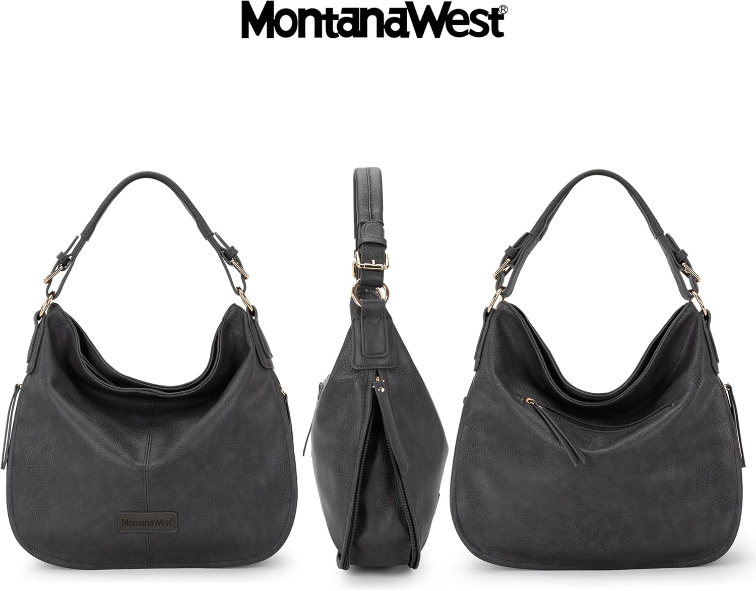 Montana West Hobo Bags for Women Shoulder Purses and Handbags - Image 3