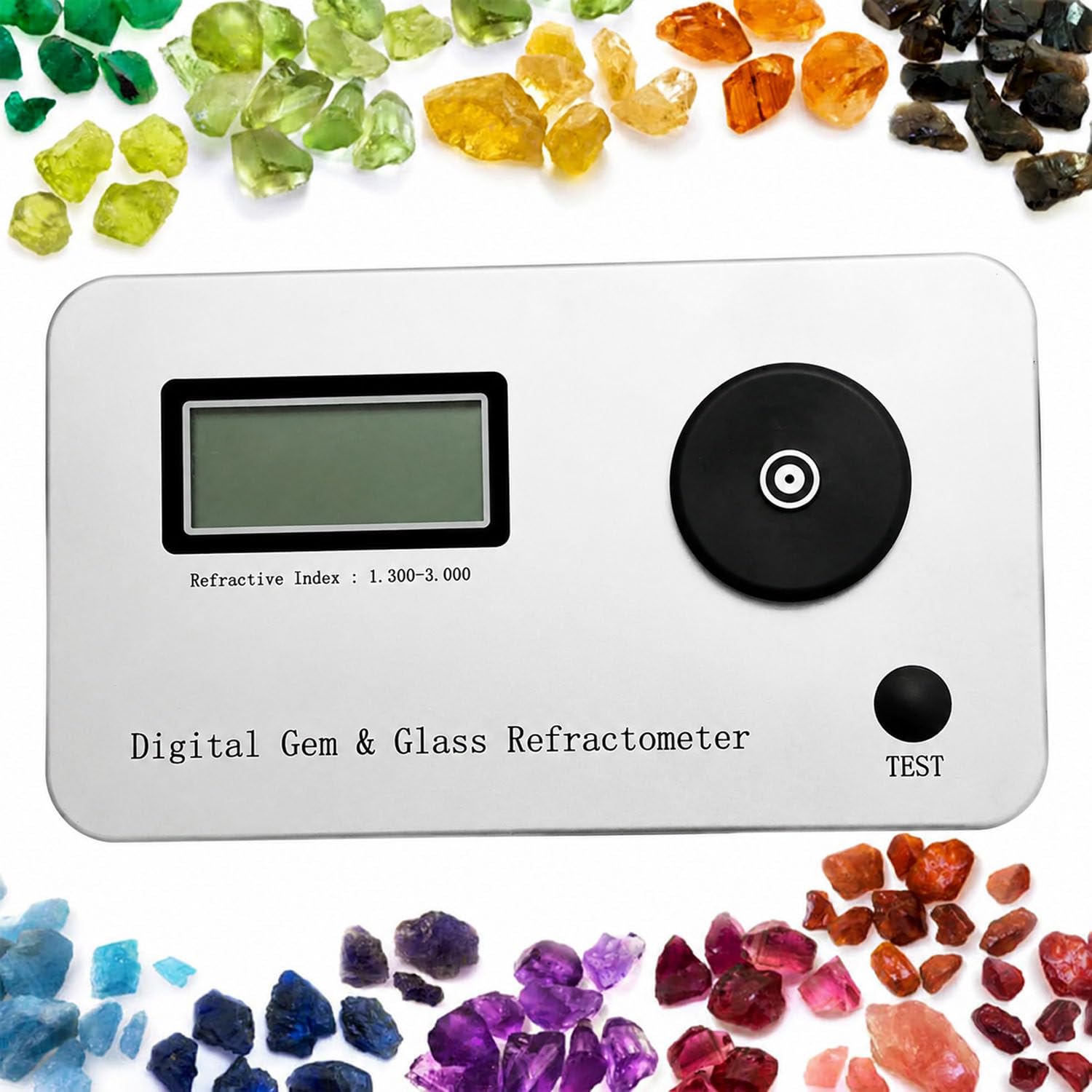 COAKUE Digital Gemstone Refractometer, Portable Gem Refractometer