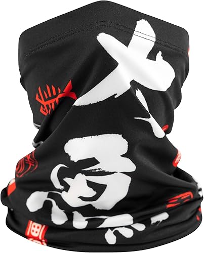 Miniatura 19 de BASSDASH Protección solar UPF 50+ UV Polaina para el cuello, máscara de pesca, caza, kayak, senderismo, ciclismo, esquí, deportes