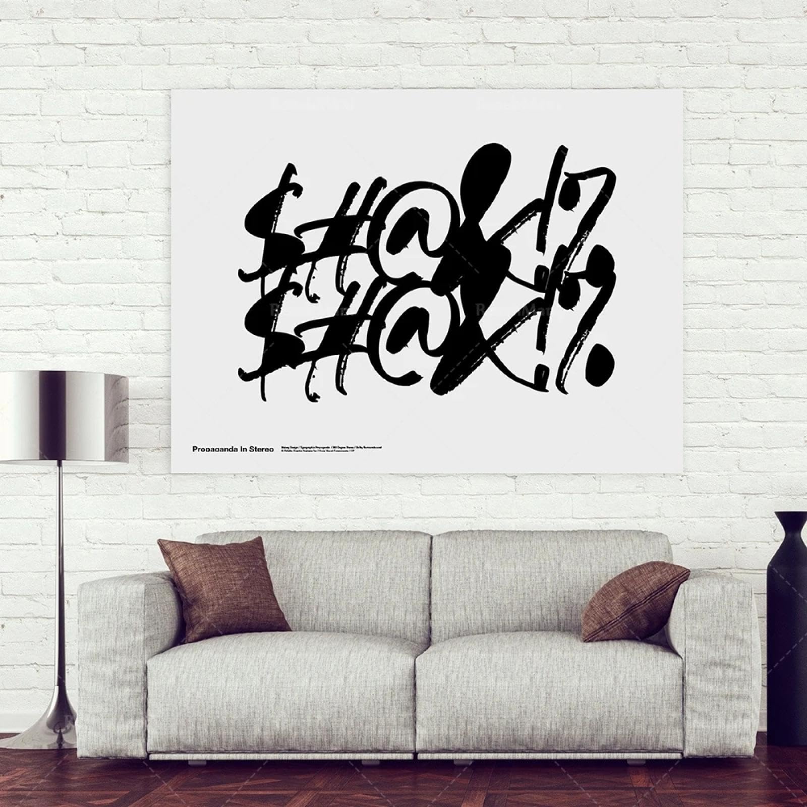 Stampa poster musicale esercizio graffiti, stampa artistica, grafica, citazioni, Brooklyn, Bronx, Manhattan, Staten 40x60cm cornice