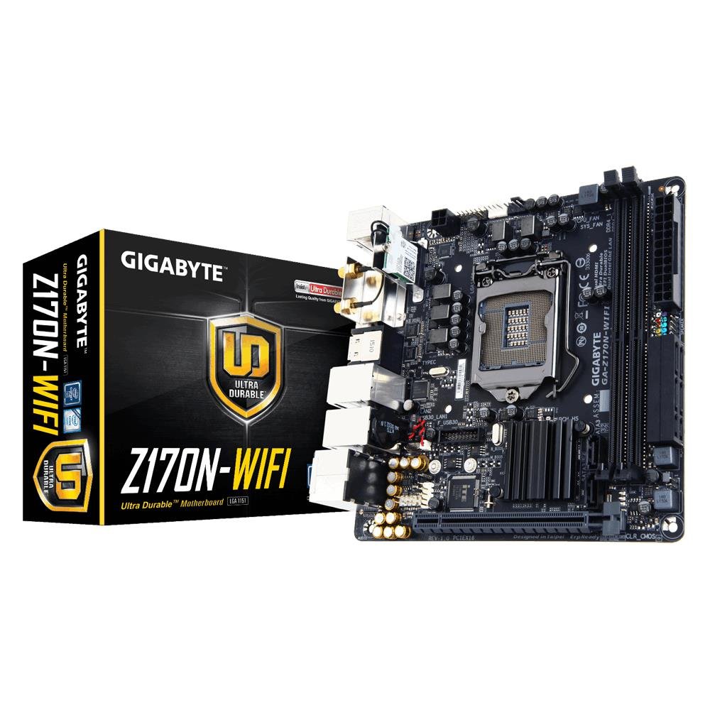 Amazon.com: GIGABYTE Ultra Durable GA-Z170N-WIFI (Rev. 1) Mini ITX