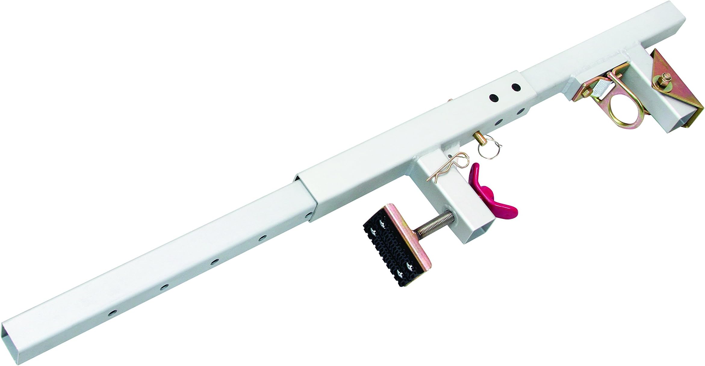 FallTech 7465A Temporary Window/Door Opening Anchor for Fall Arrest/Restraint, Adjusts to Door/Window Openings from 21" to 51", No Fasteners Required, Natural