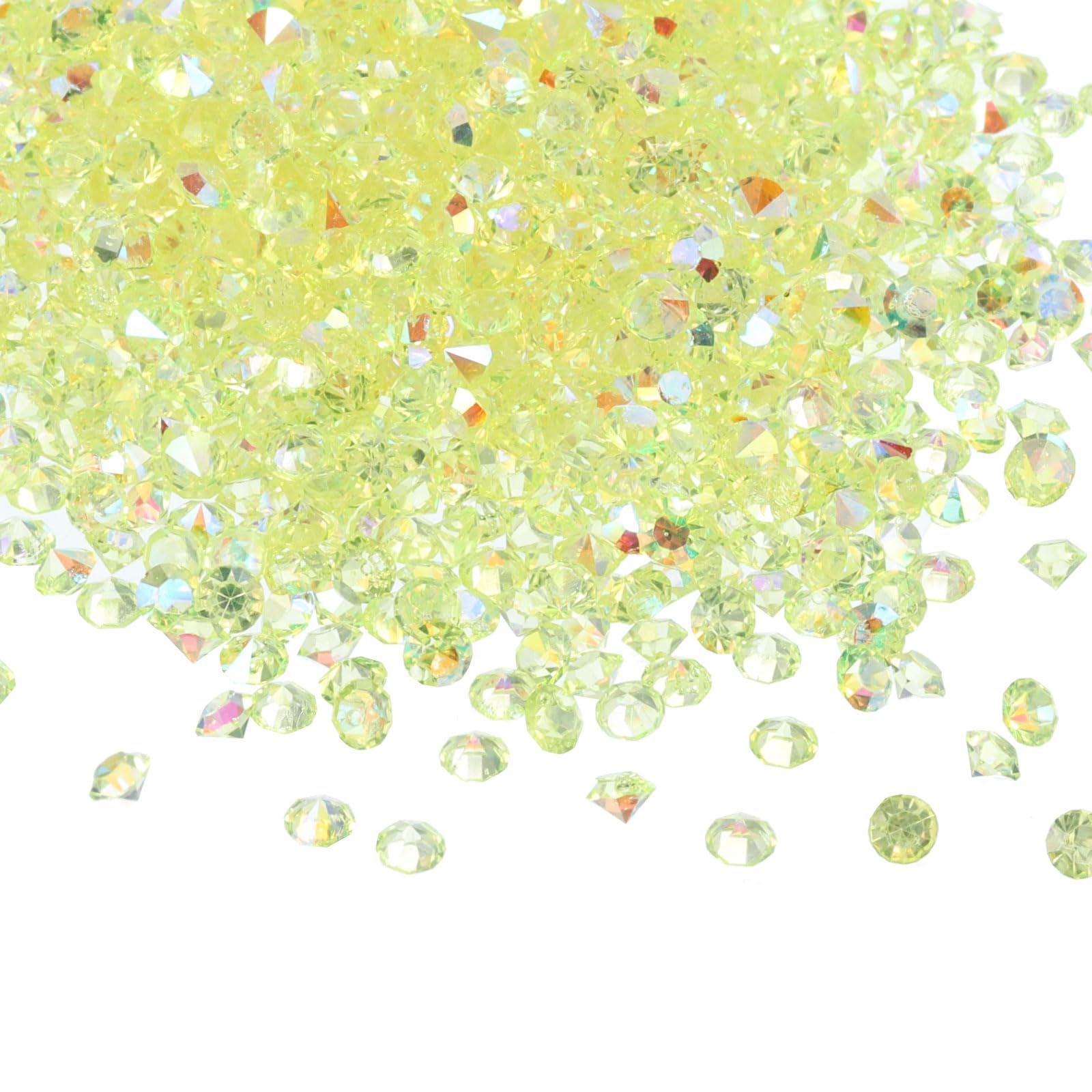 PATIKIL 14000Pcs Wedding Table Scatter Confetti Crystals 3mm Acrylic Diamonds Vase Fillers Gems for Table Centerpiece Decorations Bridal Shower Party