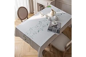 Waterproof Simple Dining Table Cover, Rectangle 60x84"