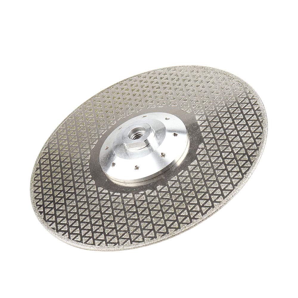 Tarcze Polerskie, Diamentowe Tarcze Do Cięcia I Szlifowania Z Gwintem M14 F-Lan-Ge Powlekane Obustronnie Galwanicznie Do Płytek Granitowych Marmurowe Szkło Kamienne/-/230Mm/9Inch