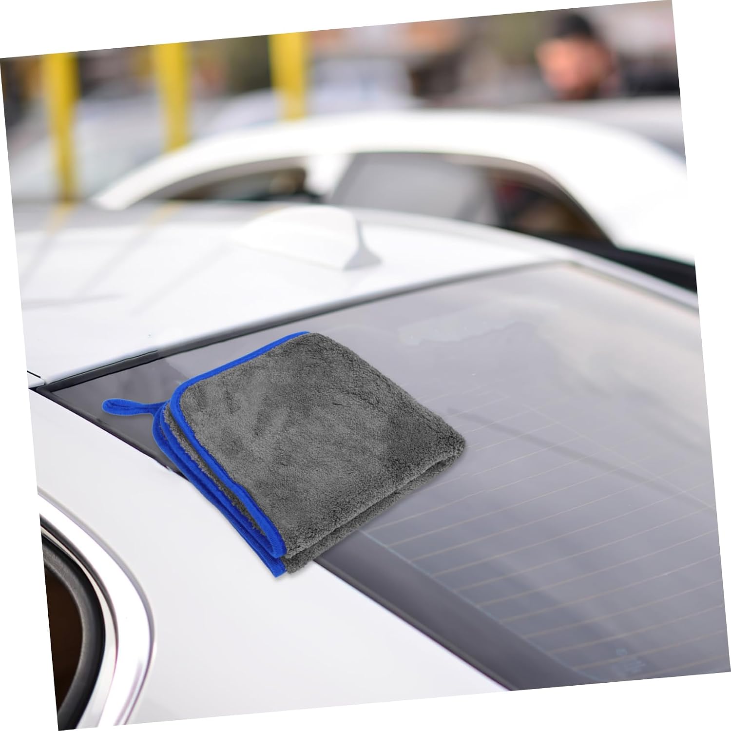 3pcs Microfiber Car Care Cloths Super Absorbent Lintfree Fabric