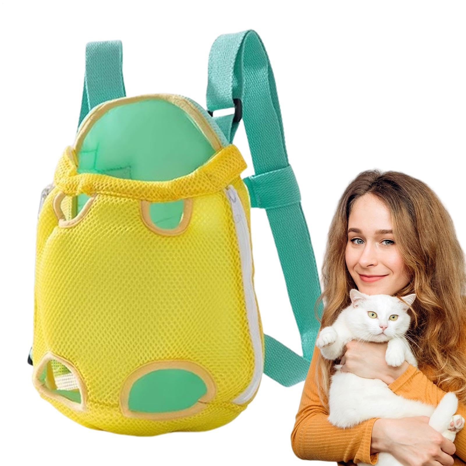 Mochila para gatos y perros pequeños ideal para paseos al aire libre con manos libres