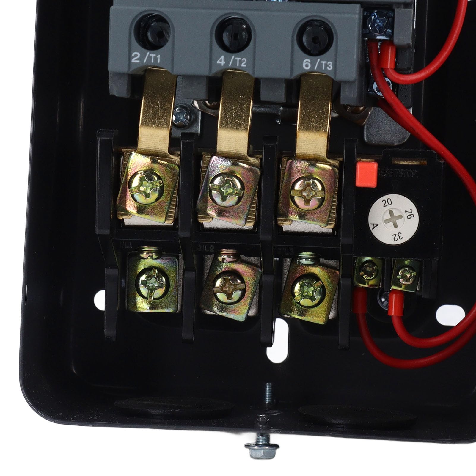 Changor Interruptor de Control Compacto de 11 KW con Arrancador de Motor Magnético Trifásico para Compresores de Aire y Aplicaciones de Agua