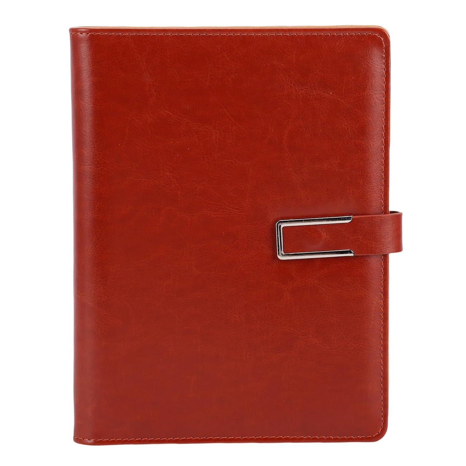 Hyuduo A5, PU Leather 6 Notebook Organizer with 80 Sheets and Magnetic Closure, 6 Card Pockets and Pen Slot, for Planner Journal Refill Paper and Document Storage