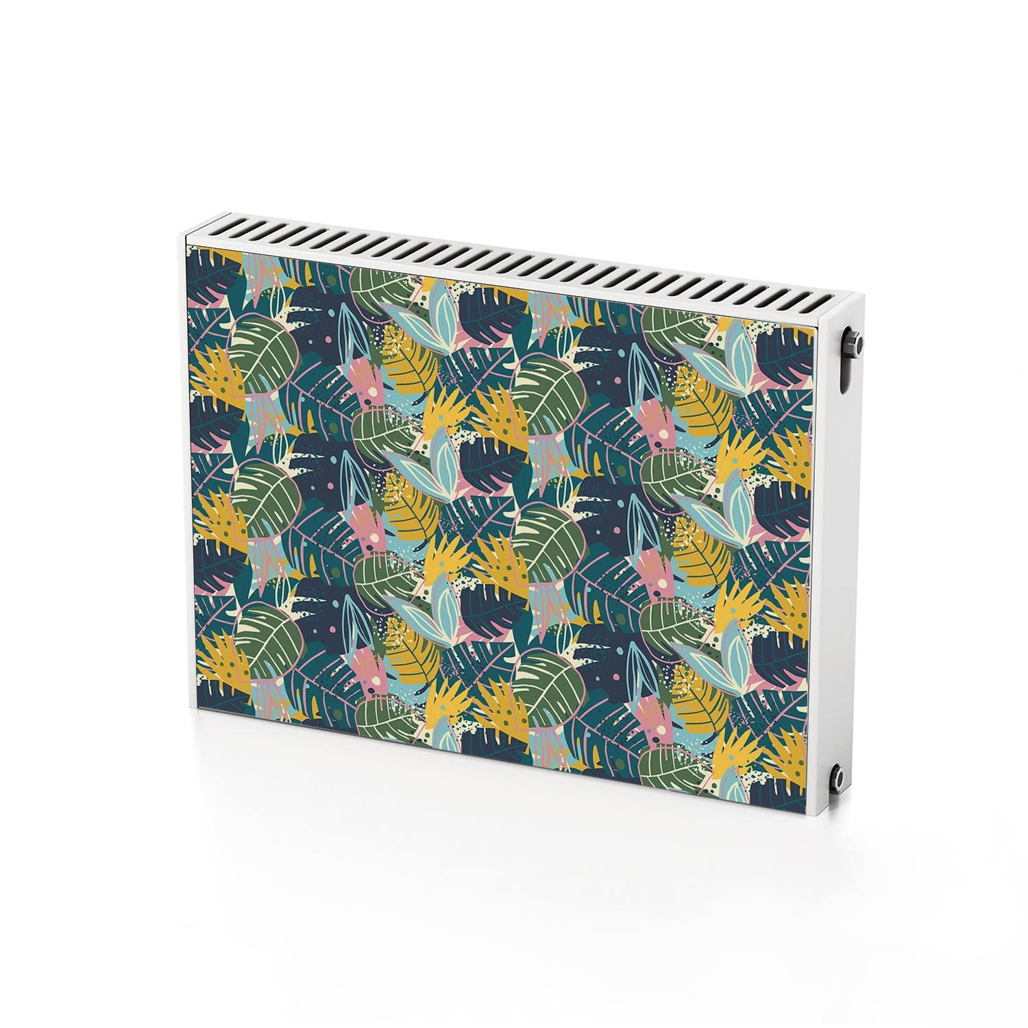 Aimant de radiateur 80x60 cm Coloray avec motif de feuilles colorées