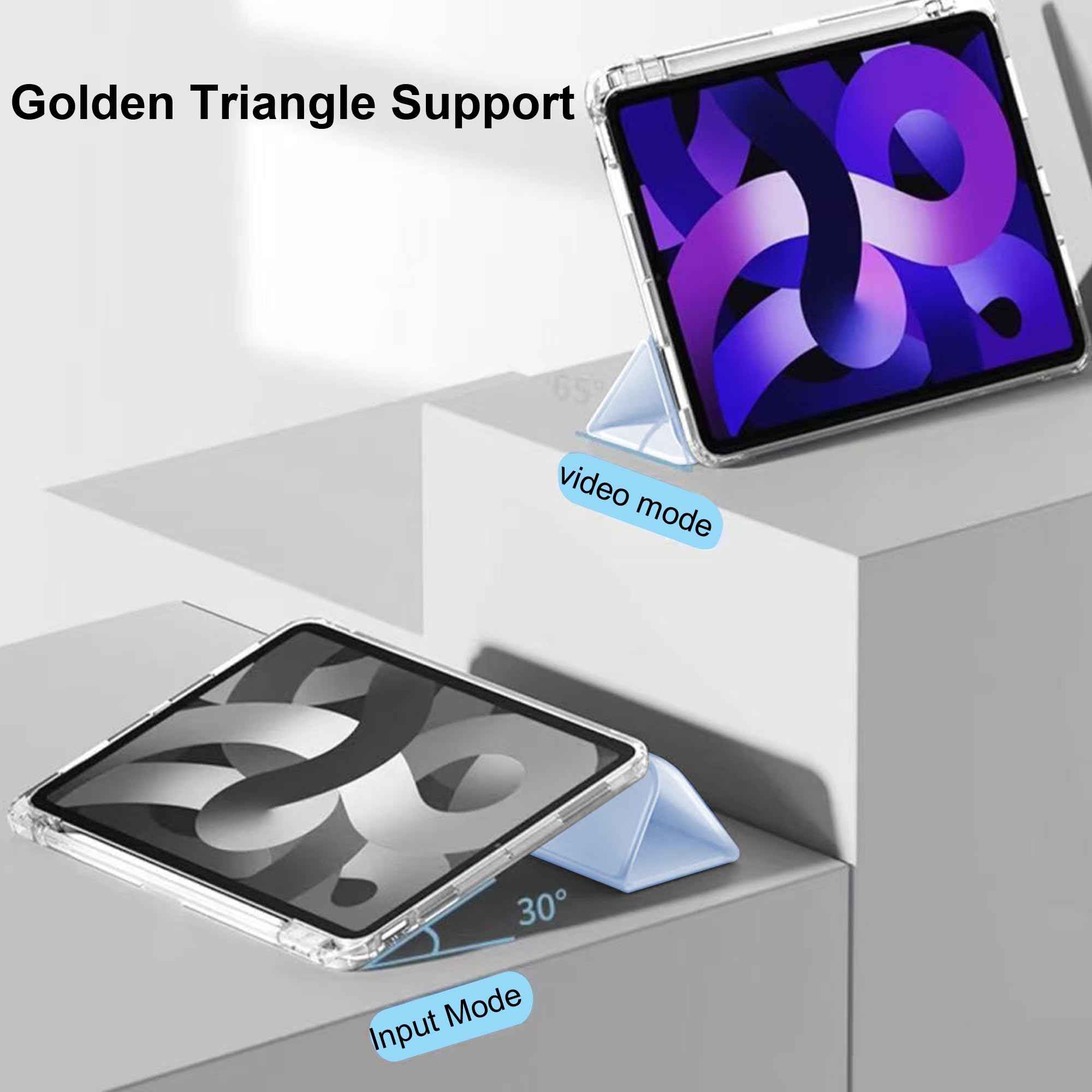 Custodia TPU + Vetro Temperato Per IPad 11a Gen 2025 (11 Pollici) – Antiurto E Trasparente