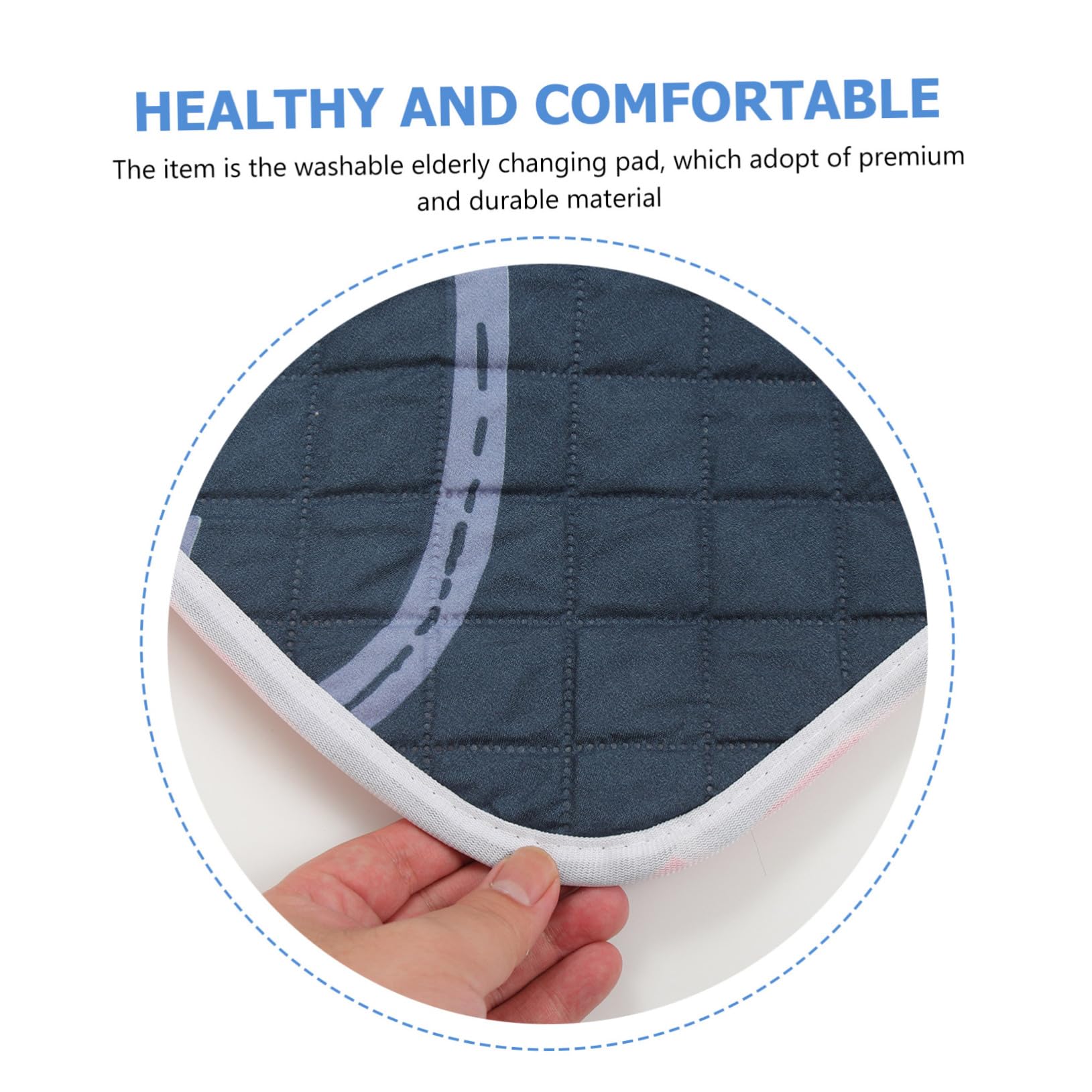 2 Uds Colchón Impermeable A Prueba De Orina para Bebés Lavable Paciente Menstruación Paciente Esterilla De Absorción Rápida Protector De Algodón para Mascotas para Niños