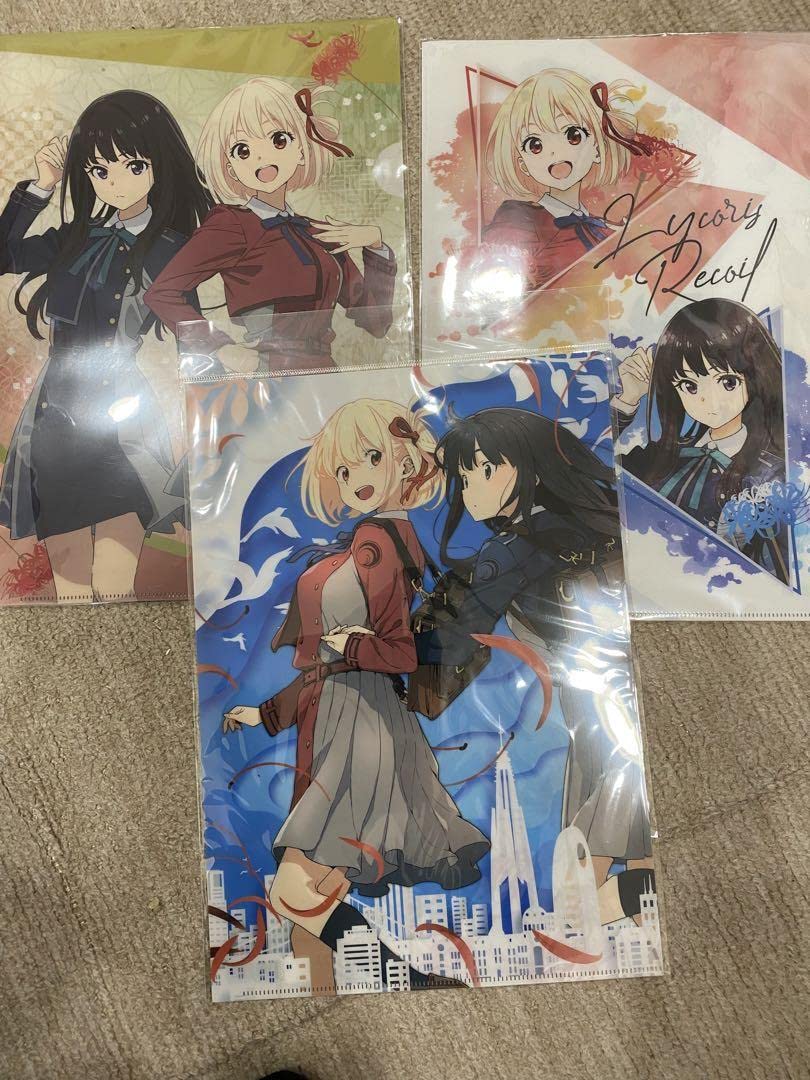 Amazon.co.jp: 京まふ限定 リコリスリコイル クリアファイル2種セット