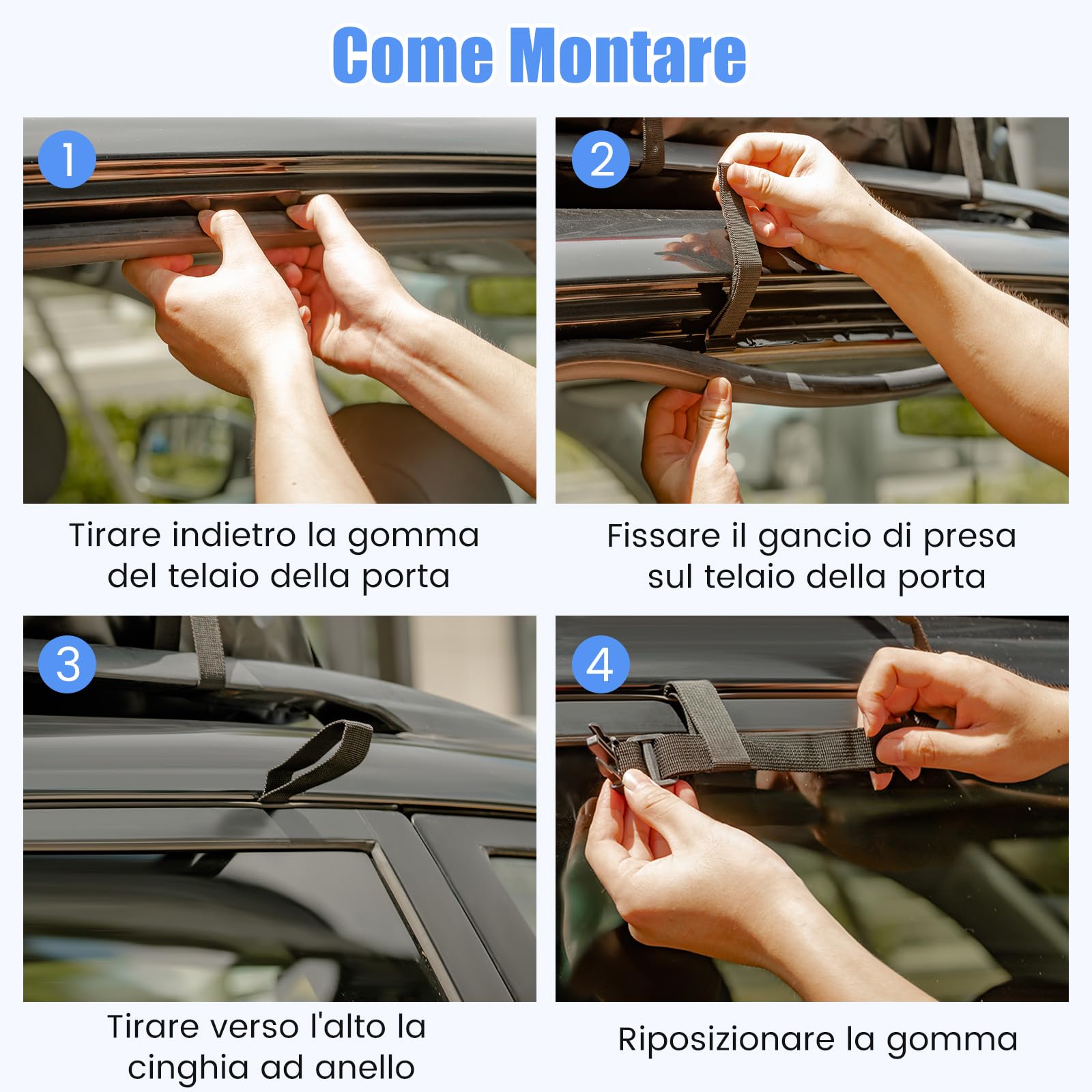 COSTWAY Borsa da Tetto per Auto Impermeabile 21Cu.Ft/595L, Box Tetto Universale con Tappetino Antiscivolo+ 12/14 Cinghie+ 6 Ganci, Sacca per Auto con/senza Barre Portapacchi (Grigio, 21Cu.Ft/595L)