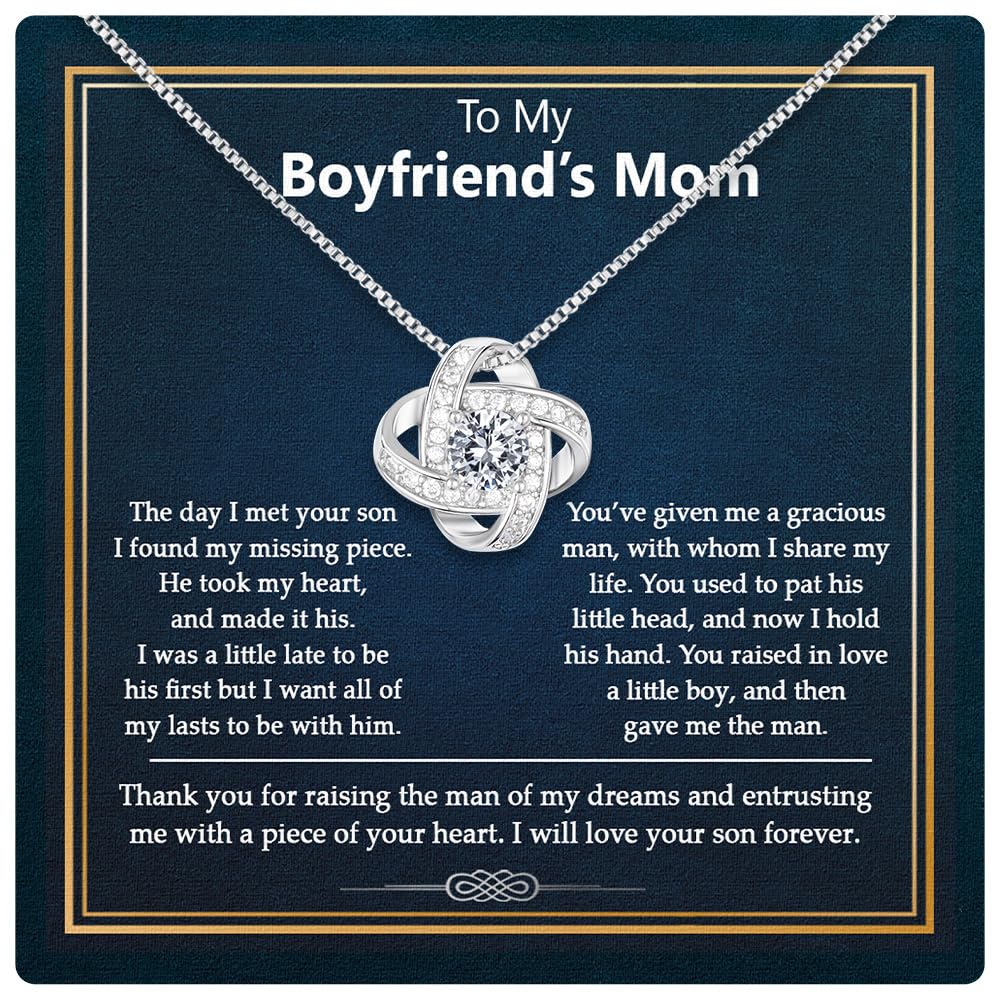 Larvincy To My Boyfriends Mom Necklace