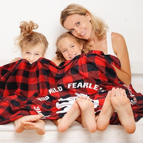 Miniatura 7 de Manta para mamá, regalos de cumpleaños para mamá, Navidad, manta para mamá de hija e hijo, manta de franela suave cálida y acogedora manta de lana