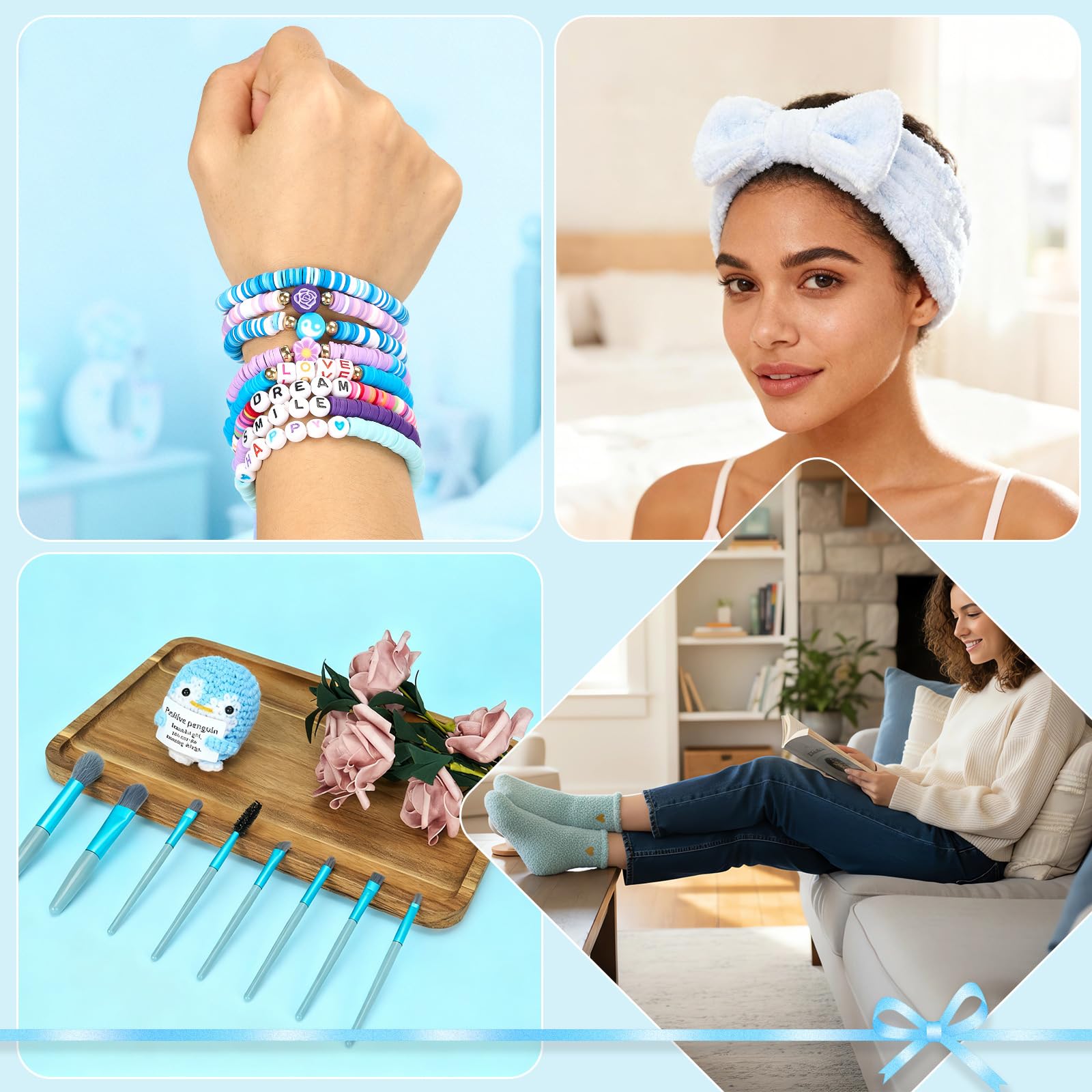 Regali per Ragazze Adolescenti 9 10 11 12 13 14 15 16 Anni, Regalo di Compleanno per Donne, Amiche, Ragazze, Collega Mamma e Sorella, Moglie, Figlia, Ritorno a Scuola - idee Regalo (Blu)