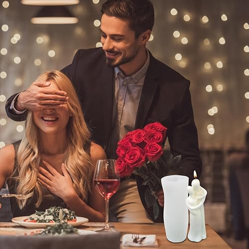 Miniatura 4 de Uwariloy Molde de vela de silicona, molde 3D para velas de cuerpo humano, para mujeres, hombres, parejas, molde de escultura para jabón, vela, cera,