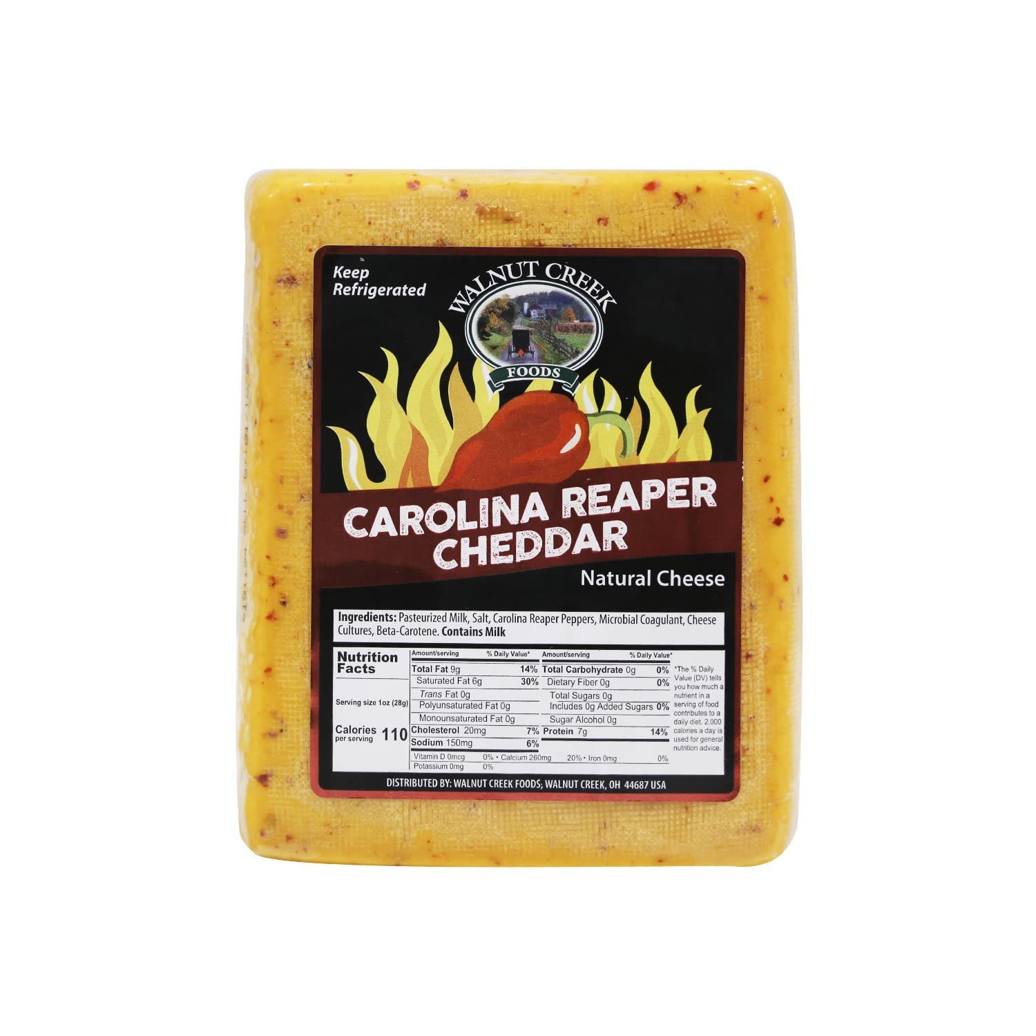 CAROLINA REAPER CHEDDAR. 1 LB.