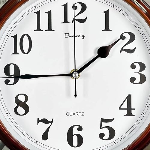 Miniatura 5 de Reloj de escritorio para decoración de mesa, reloj retro de repisa, funciona con pilas, para chimenea, sala de estar, dormitorio, oficina,